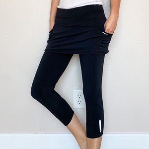skirted workout leggings